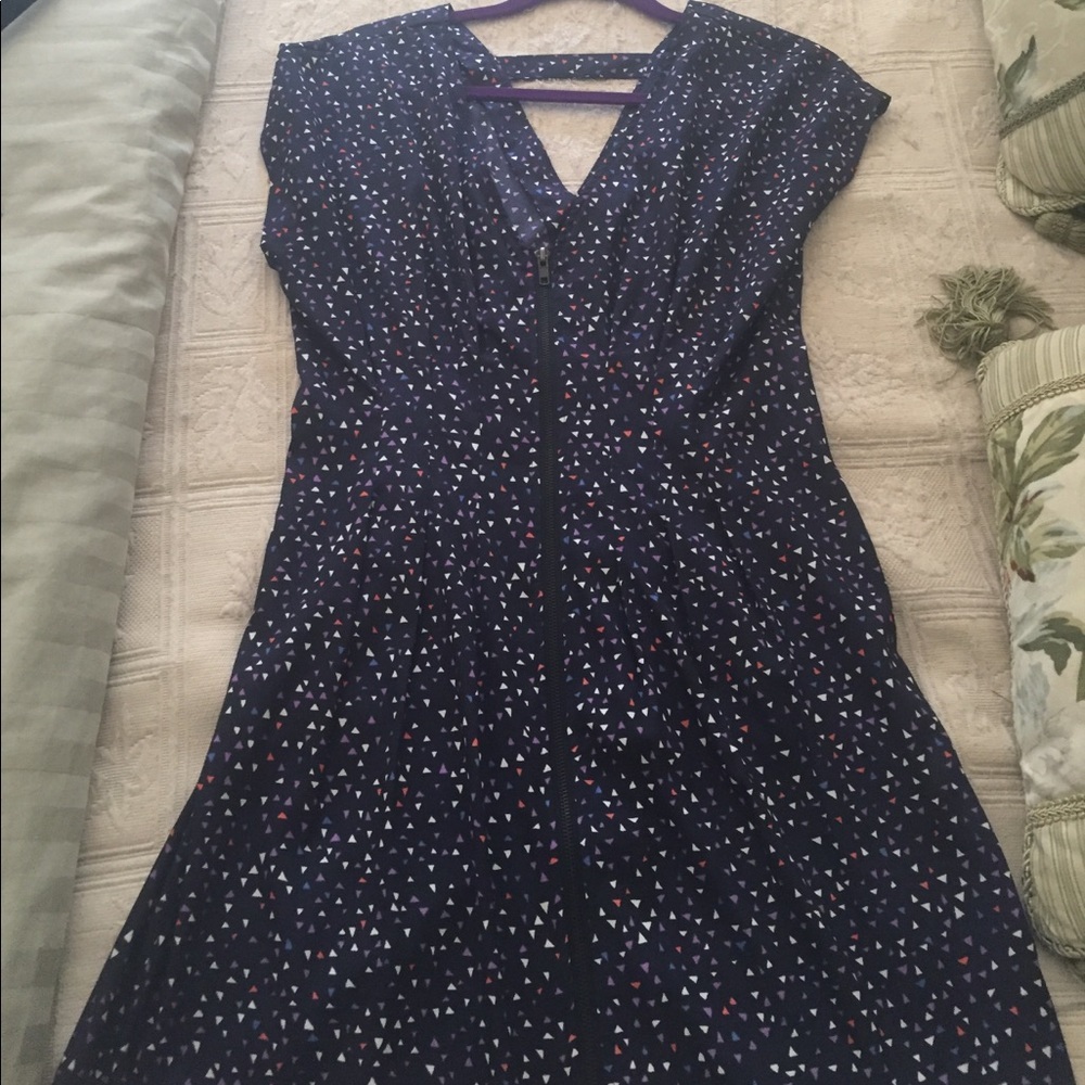 Zip down dress